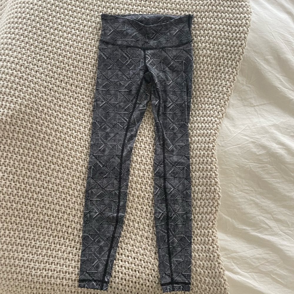 Lululemon align Gray Patterned leggings